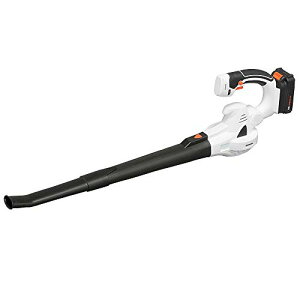 アイリスオーヤマ 充電式ブロワー 18V バッテリー付属 50分稼働 風量調節6段階 192km/h ロングノズルと角度調節で楽ちん 洗車後の水飛ばしにも JB181 共通バッテリーシリーズ