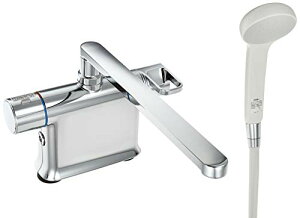 LIXIL(リクシル) INAX サーモスタット付シャワーバス水栓 エコフルスプレーシャワー BF-WM646TSG(300)