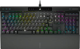 CORSAIR K70 RGB PRO ゲーミングキーボード 2022モデル Cherry 銀軸採用 8000HZ プーリングレット対応 CH-9109414-JP