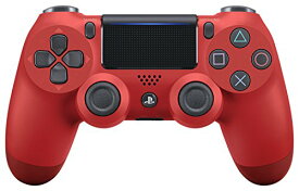 純正品 ワイヤレスコントローラー (DUALSHOCK 4) マグマ レッド (CUH-ZCT2J11)