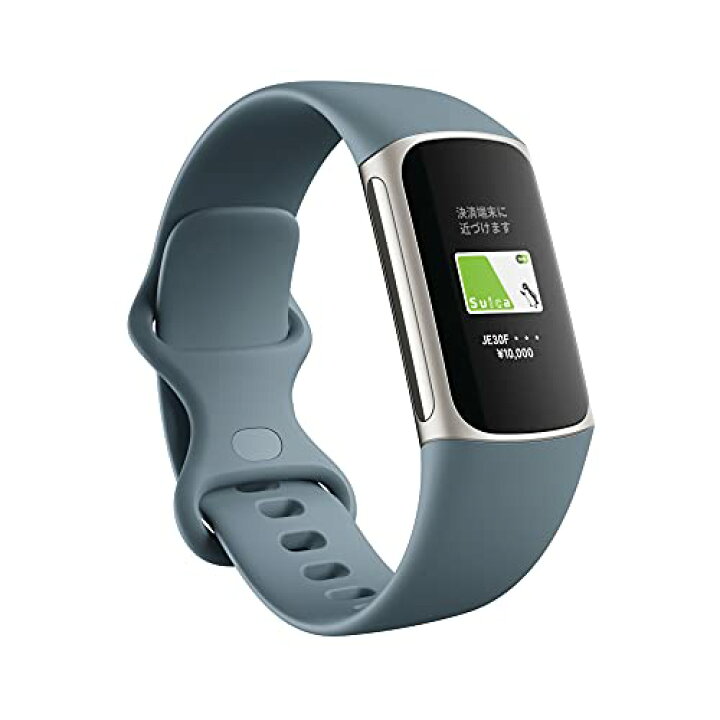 楽天市場】Suica対応 Fitbit Charge 5 トラッカー スチールブルー  