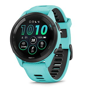 GARMIN K[~ GPSjOEHb` Forerunner 265 Music Aqua {Ki