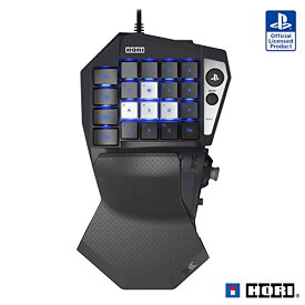 ホリ SONYライセンス商品 タクティカルアサルトコマンダー メカニカルキーパッド for PlayStation 5,PlayStation 4,PC PS5,PS4両対応 ブラック