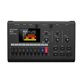 ZOOM ズーム 8トラック仕様のマルチトラックレコーダー2.4インチのタッチスクリーン搭載 2022年発売モデル R12