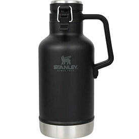 STANLEY(スタンレー) クラシック真空グロウラー 1.9L マットブラック 氷入れ 炭酸飲料 ビール 保冷 キャンプ 食洗機可 保証 (日本正規品)