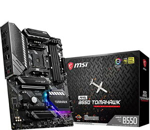 MSI MAG B550 TOMAHAWK }U[{[h ATX AMD B550 `bvZbg Ryzen 5000 V[YvZbT[ MB5028