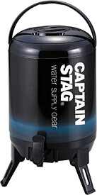 キャプテンスタッグ(CAPTAIN STAG) ジャグ ウォータージャグ タンク 最後まで注げるジャグ 容量8L/1栓 保温 保冷タイプ ネイビー UE-2027