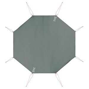 DOD(ディーオーディー) ワンポールテントL用グランドシート 385cm 350cm GS8-563-GY 8人用
