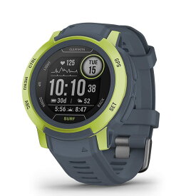 GARMIN(ガーミン) Instinct 2 Surf Edition Mavericks 直径45mm Suica対応 タフネスアウトドア GPS ウォッチ 日本正規品