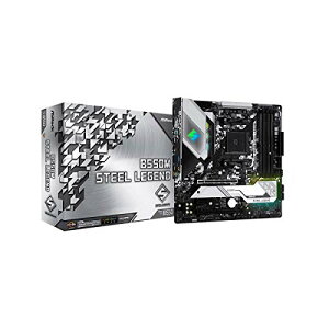 ASRock AMD Ryzen 5000V[Y (Soket AM4)Ή B550`bvZbg Micro ATX }U[{[h K㗝Xi B550M Steel Legend
