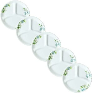 コレール ランチ皿 小サイズ 5枚セット 皿 プレート 割れにくい 軽量 電子レンジ対応 オーブン対応 食洗機対応 フェアリーフローラ J385-FFA CP-1627