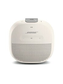 Bose SoundLink Micro Bluetooth speaker ポータブル ワイヤレス スピーカー マイク付 最大6時間 再生 防水 防塵 9.8 cm (W) x 3.5 cm (H) x 9.8 cm (D) 290g ホワイトスモー