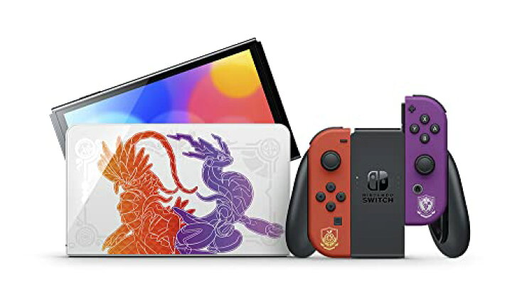 楽天市場】Nintendo Switch 有機ELモデル スカーレット バイオレット 
