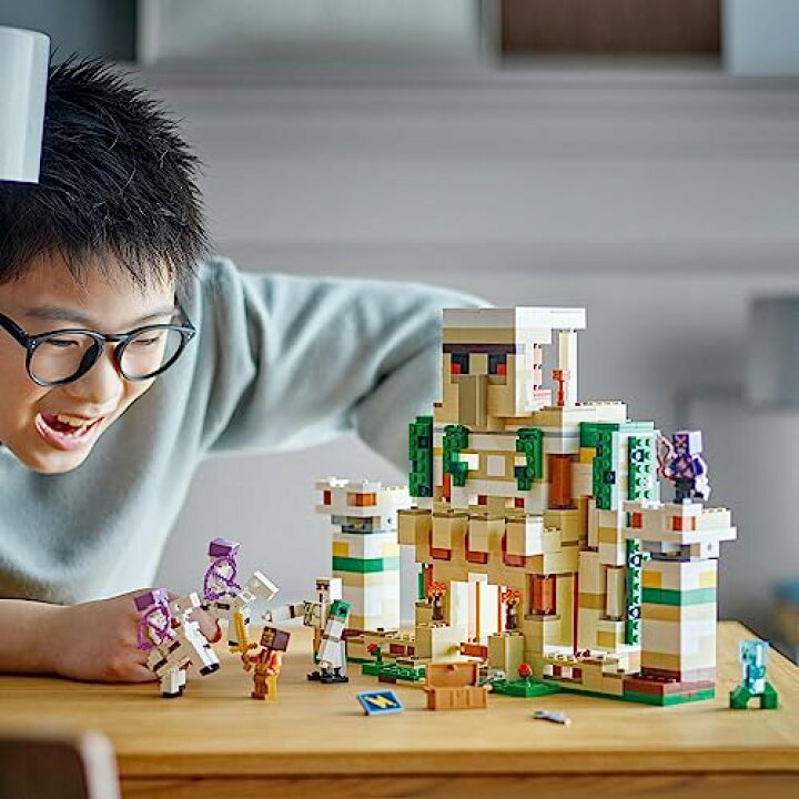 楽天市場】レゴ(LEGO) マインクラフト アイアンゴーレムの要塞 21250 