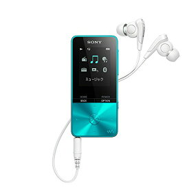 ソニー ウォークマン Sシリーズ 4GB NW-S313 : MP3プレーヤー Bluetooth対応 最大52時間連続再生 イヤホン付属 2017年モデル ブルー NW-S313 L