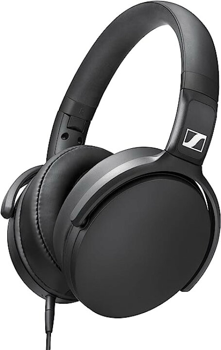 【中古】ゼンハイザー(Sennheiser) ヘッドホン 密閉型 リモコン付き HD 400S ブラック 入力インピーダンス18Ω