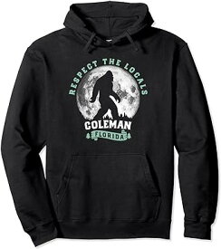 Coleman Florida Respect the Locals Bigfoot Swamp Ape パーカー