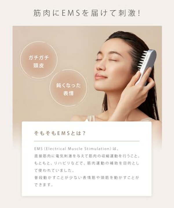 楽天市場】SALONIA サロニア | EMS リフトブラシ 電気ブラシ 美顔器 