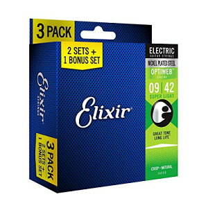 Elixir GNT[ GLM^[ 2Zbg+1{[iXZbg OPTIWEB Super Light .009-.042 #16550 (19002 3Zbg) Ki