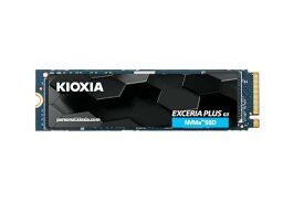 キオクシア KIOXIA 内蔵 SSD 1TB NVMe M.2 Type 2280 PCIe Gen 4.0 4 (最大読込: 5,000MB/s) 国産BiCS FLASH TLC搭載 EXCERIA PLUS G3 SSD-CK1.0N