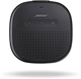 Bose SoundLink Micro Bluetooth speaker ポータブル ワイヤレス スピーカー マイク付 最大6時間 再生 防水 9.8 cm (W) x 9.8 cm (H) x 3.5 cm (D) 0.29 kg ブラック スト