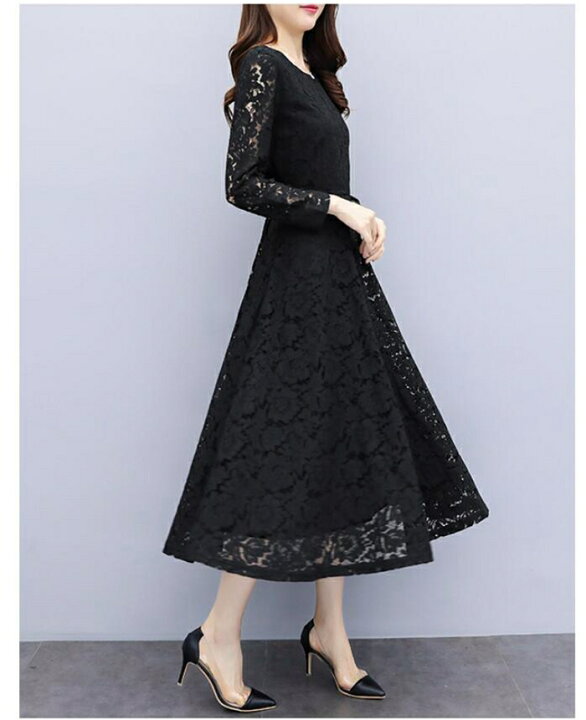 楽天市場 春秋 新作 韓国 レディース ワンピース 人気 お洒落 長袖 レース ドレス 女性 無地 腰縛り ロングワンピース 氣質 個性 大人 上品 お母さん ファッション 普段着 楽天 結婚式 二次 パーティー ホワイト ブラック S M L 心々音 楽天市場 春秋 新作 韓国 レディース ワンピース 人気 お洒落 長袖 レース ドレス 女性 無地 腰縛り ロングワンピース 氣質 個性 大人 上品 お母さん ファッション 普段着 楽天 結婚式 二次 パーティー ホワイト ブラック S M L 心々音
