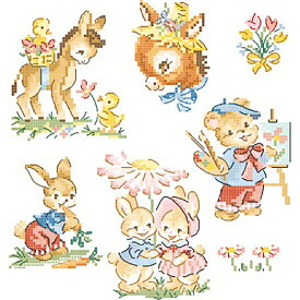 "A special story of my childhood friends"(幼なじみの素晴らしいストーリー 50のモチーフ) クロスステッチ図案集