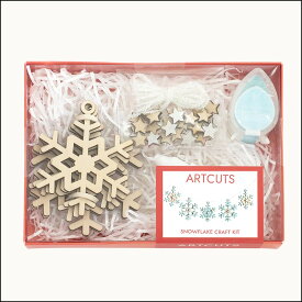 Artcuts　クラフトキット(ガーランド)SNOWFLAKE(スノーフレーク)