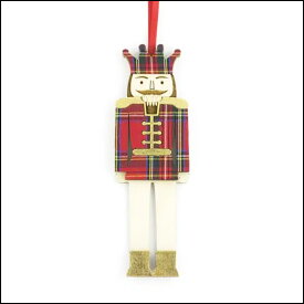 Artcuts　木製オーナメントNUTCRACKER DECORATION (くるみ割り人形)