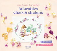 Agenda point de croix 2027- Adorables chats & chatons - (かわいい猫と子猫)