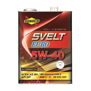 SUNOCO SVELT EURO 5W-40 4L