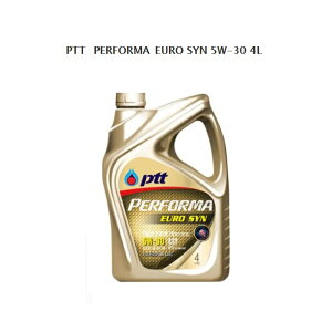 PTT PERFORMA EURO 5W-30 SN,C3-12,MB 229.51,BMW LL-04,PORSCHE C30,VW 504 00/507 00 4L