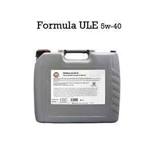 GULF Formula ULE C3 5W-40 20L
