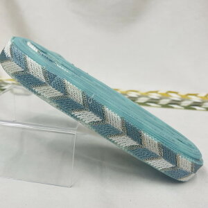 【50cm単位】 刺繍リボン インド刺繍リボン リボン 幅約2.6cm 幅20mm〜幅30mm 細幅 幾何学模様 シンプルライン アクセサリー ハンドメイド ストラップ 手芸用品 材料 チュール スパンコール シン