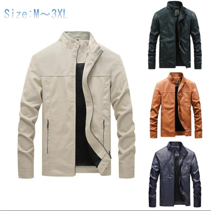 楽天市場】【送料無料】メンズジャケット 男性ライダース ジャンメンズ 