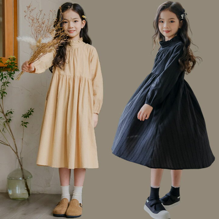 楽天市場】子供服 キッズ 女の子 長袖 ワンピース お揃い フォーマル  
