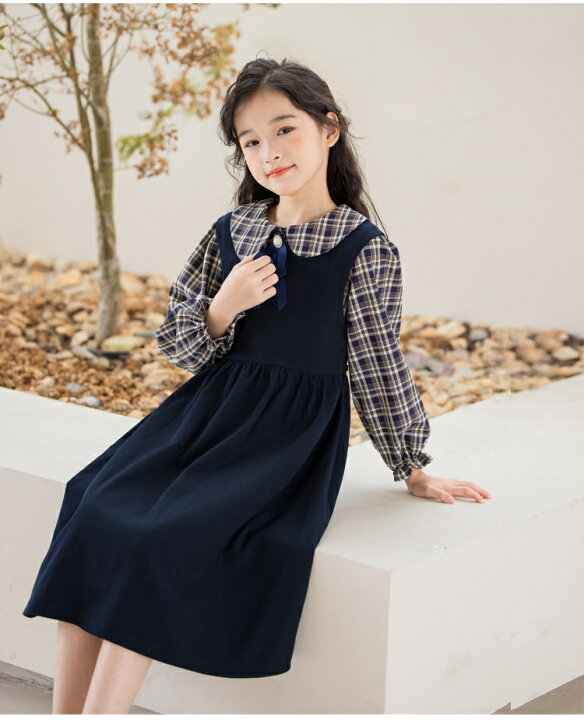 楽天市場】子供服 フォーマル 女の子 ワンピース 2点セット シャツ  