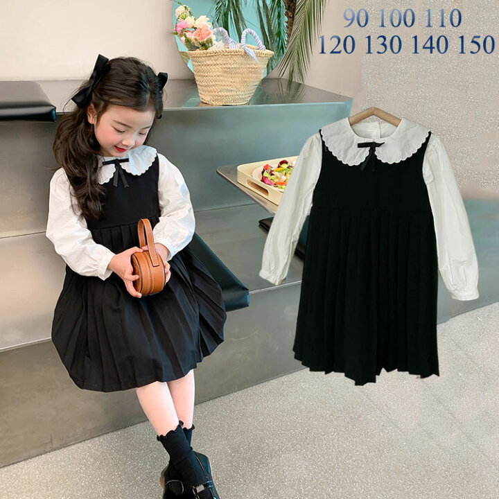 楽天市場】子供 フォーマル 女の子 2点セット シャツ/ワンピース 入園 