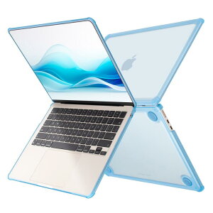 MacBook Air 136�C���` �m�[�gPC �ی�P�[�X �Ή� A2681 A3113 A3240 M4�`�b�v �Ռ��z�� �y�� �ϋv�� �N���A�^�C�v �r�W�l�X �ʋ� �w���p