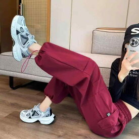 レディース カーゴパンツ ワークパンツ 接触冷感 速乾 UVカット 薄手 アウトドア 登山 スポーツ カジュアル アメカジ 動きやすい 楽ちん おしゃれ 夏 夏用