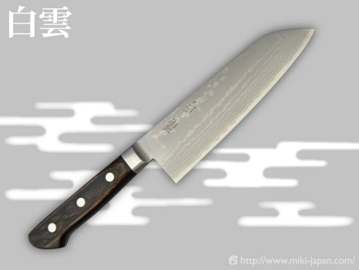 楽天市場】三徳包丁「白雲」5.5寸 165mm TS188 三木刃物製作所 みき 