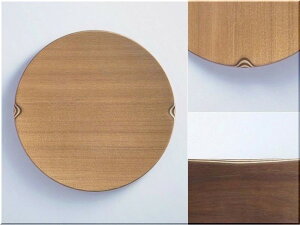 GOLD CRAFT shima shima ラウンド Lサイズ 丸い皿 木製プレート 木の皿 オシャレ 高級 モダン おしゃれな木の皿 おしゃれ 木 お皿 木の食器 食洗器 洗える 木製プレート 国産 安全 水洗いできる 丸洗