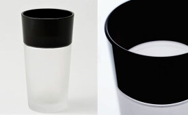 木本硝子 QUIET NIGHT(クワイエットナイト) タンブラー 高級 江戸切子 キリコ 黒切子 ビール ハイボール 高級グラス カップ コップ 酒器 国産 マット 艶消し 霜ガラス 氷 モダン おしゃれ 職人 クール 男前 贈り物 プレゼント 上司 記念日 誕生日 晩酌 敬老の日