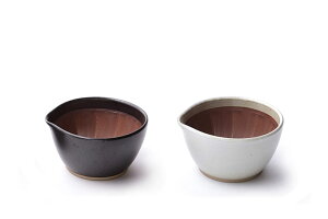 すり鉢 おしゃれ 中 14.5cm 600ml 元重製陶所 もとしげ 白マット/黒 マット 化粧箱入 【ギフト】石見焼 ボウル 小鉢 日本製 国産 島根 職人 Made in Japan キッチン おしゃれ 映え 胡麻和え すりごま