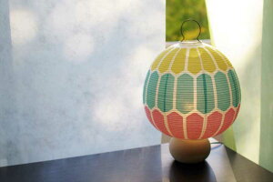 The Lamp-NEBUTA Patterns 【スタンドライト320 鎧 - YOROI】照明 間接照明 白熱電球 E26 青森 東北 ねぶた ネブタ ねぷた 祭り 和紙 竹 和風 洋風 北欧風 Cafe モダン レトロ 提灯 工芸 新築 新居 引越し 新