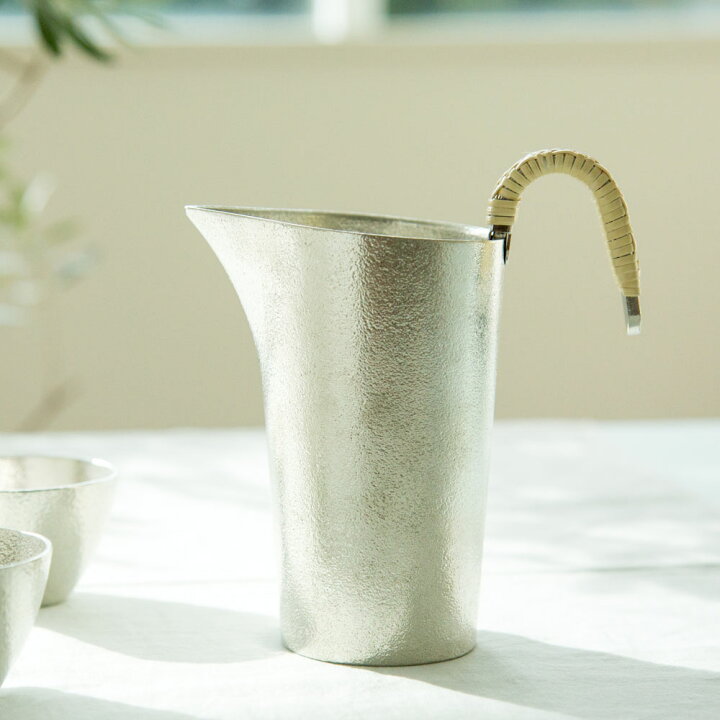 楽天市場】ちろり L 2合用 能作 錫 錫製品 工芸品 鋳物 銀色 高級 
