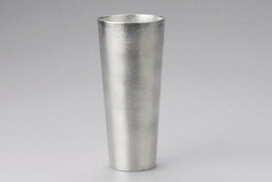 ビアカップ L 能作 のうさく 錫 nousaku 錫製品 tin ティン 銀色 金属グラス 高岡銅器 伝統工芸品 ビールグラス 錫コップ ビアグラス 大容量 ビール おしゃれ モダン 高級 シック お父さん お母さ