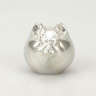 【数量限定】能作 干支ぐい呑み - 子(ねずみ) 50cc 直径6cm 純錫100％ 錫製 金属 酒器 ぐいのみ 鋳物 銀…