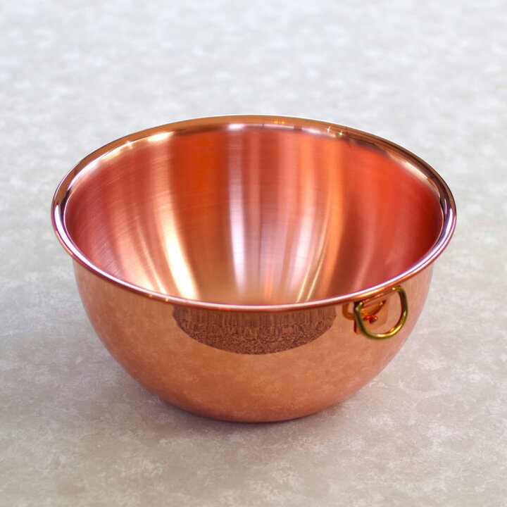 楽天市場】【純銅製ボウル 21cm】 新光金属 新潟県燕市 銅製品 銅製 