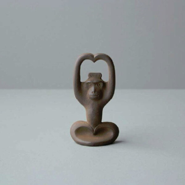 博鳳堂 栓抜き - 猿 (サル) 5.8×10.5cm 鉄 南部鉄器 馬場忠寛 炭谷三郎商店 モンキー アニマル【春ギフト】おしゃれ テーブルウェア ダイニング made in Japan 手仕事 伝統工芸